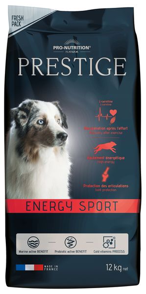 PRESTIGE ADULT ENERGY SPORT для активних собак або собак, що перебувають на відкритому повітрі 12 кг 700126 фото